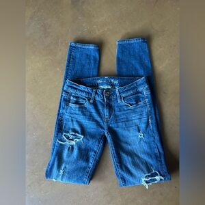 American Eagle Super Stretch Skinny Jeans - Size 4 Long